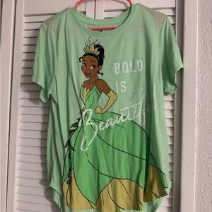 Disney Tiana Bold Beautiful Green Tee